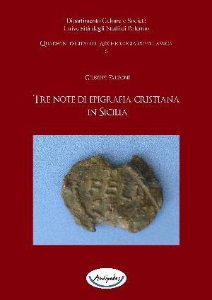 Tre note di epigrafia cristiana in Sicilia